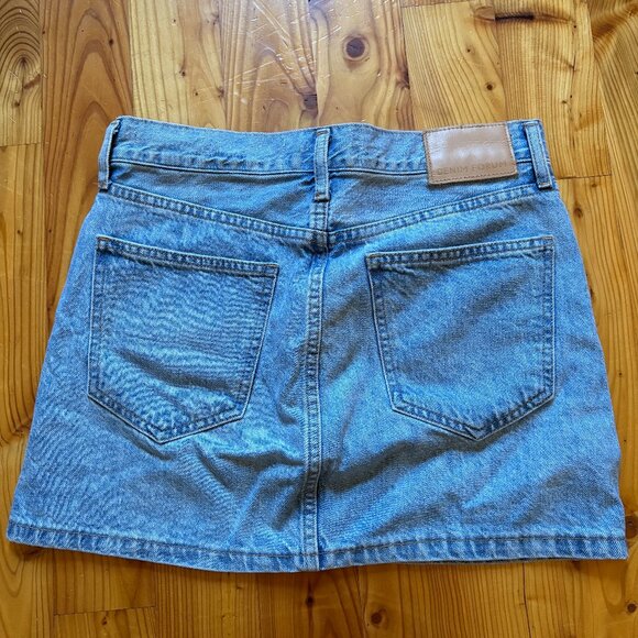Denim Forum the '90s Ricci Denim Skirt - Picture 3 of 4